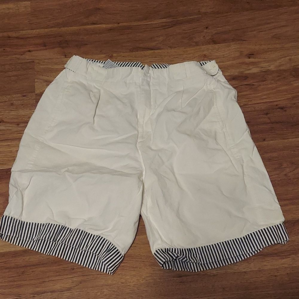 Mens cotton shorts nautical 33 waist
